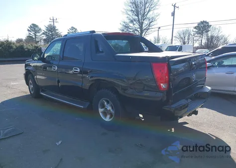 2003 Cadillac Escalade Ext Standard из США, поврежденный, VIN 3GYEK63N63G295058